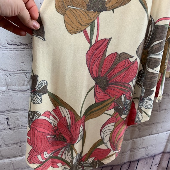 Kimono Floral Paisley with Bell Sleeves - Picture 4 of 8